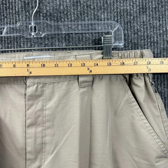 Galls Mens Cargo Pants Size 38x32 Beige Cotton Blend Utility Outdoor Mid Rise - Picture 4 of 12